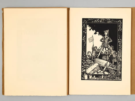 Les Erispaudants - Nouvelle, ornée de 40 bois dessinés et gravé par Georges Bruyer [ Société de la Gravure sur Bois Originale - Nouvelles inédites N° ...