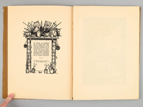 Les Erispaudants - Nouvelle, ornée de 40 bois dessinés et gravé par Georges Bruyer [ Société de la Gravure sur Bois Originale - Nouvelles inédites N° ...