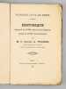 Hospice civil de Brest. Historique depuis l'an 1506, date de sa fondation jusqu'en 1859 inclusivement [ Edition originale ] . TROUDE, Colonel A.