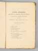 Hospice civil de Brest. Historique depuis l'an 1506, date de sa fondation jusqu'en 1859 inclusivement [ Edition originale ] . TROUDE, Colonel A.