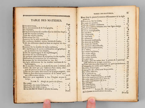 Elémens de la Grammaire anglaise ; ou Méthode pratique pour apprendre facilement cette langue. Nouvelle édition à laquelle on a ajouté : I Des ...
