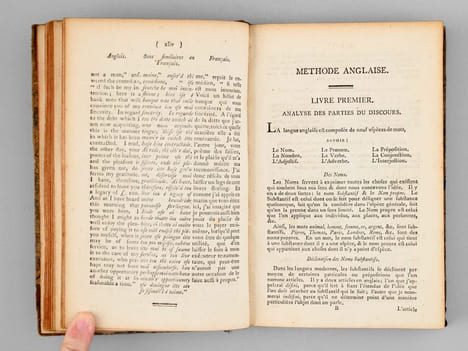 Elémens de la Grammaire anglaise ; ou Méthode pratique pour apprendre facilement cette langue. Nouvelle édition à laquelle on a ajouté : I Des ...