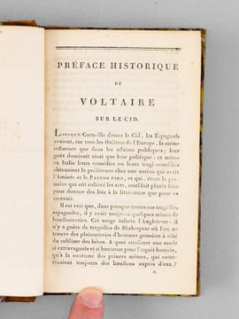 Chefs-d'Oeuvre de P. Corneille, avec les Remarques de Voltaire (4 Tomes)  [ Avec : ] Chefs-d'Oeuvre de ThP. Corneille, avec les Remarques de Voltaire ...