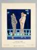 Lac de Côme. Manteaux de Fourrure de Max.-A. Leroy (Planche 54 - Gazette du Bon Ton. Art - Modes & Frivolités. Année 1924 - Numéro 10). BARBIER, ...
