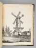 Beau recueil de 25 lithographies : Moulin à vent près de Londres - Arbres (Chêne, Peupliers, Sapins...) - Chalet en Suisse - En Angleterre - Près de ...