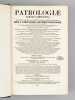 Sancti Isidori, Pelusiotae, Epistolarum Libri Quinque. Accedunt Zosimi Abbatis Alloquia (1 Tome - Complet). Patrologiae Cursus completus. Series ...
