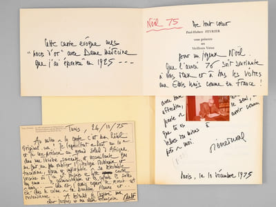 F comme... [ Edition originale - Livre dédicacé par l'auteur avec deux cartes autographes signées ]