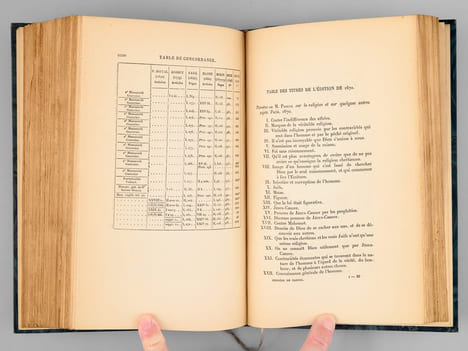 Oeuvres de Blaise Pascal. Pensées (3 Tomes - Complet) (Tomes XII, XIII, XIV des Oeuvres). PASCAL, Blaise ; (BRUNSCHVICG, Léon)