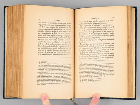Oeuvres de Blaise Pascal. Pensées (3 Tomes - Complet) (Tomes XII, XIII, XIV des Oeuvres). PASCAL, Blaise ; (BRUNSCHVICG, Léon)