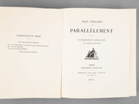 Parallèlement. Lithographies originales de Pierre Bonnard