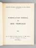Nomenclature générale des Bois tropicaux , établie par la commission des publications. 1965. A.T.I.B.T. Association Technique Internationale des Bois ...
