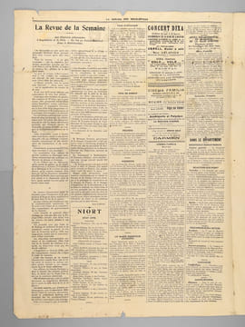 Grande Fête Aérienne de Niort du 28 Mai, organisée par l'Aéro-Club des Deux-Sèvres ( La Brèches des Deux-Sèvres, Première Année N° 16, Samedi 26 mai ...