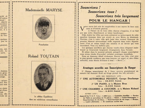 Grande Fête Aérienne de Niort du 28 Mai, organisée par l'Aéro-Club des Deux-Sèvres ( La Brèches des Deux-Sèvres, Première Année N° 16, Samedi 26 mai ...