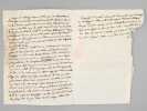[ Belle L.AS. datée du 11 mai 1790, adressée à Madame Brenet Religieuse Bernardine a l'Abbaye du Lieu-Dieu à Beaune ] "Dijon, 11 mai 90. Il ya déjà ...