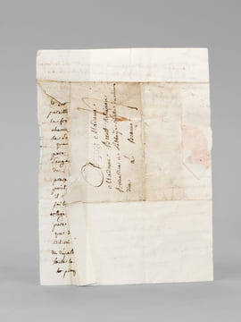 [ Belle L.AS. datée du 11 mai 1790, adressée à Madame Brenet Religieuse Bernardine a l'Abbaye du Lieu-Dieu à Beaune ] "Dijon, 11 mai 90. Il ya déjà ...