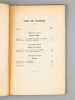 Des Lignes de Tchataldja au Canal de l'Yser. Kirkilissé - Charleroi - Lule-Burgas - La Marne - Tchataldja - Les Flandres [ Edition originale ]. ...