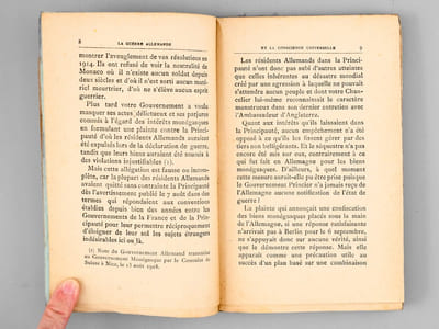 La Guerre Allemande et la Conscience Universelle [ Edition originale ] 