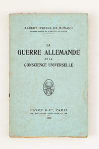 La Guerre Allemande et la Conscience Universelle [ Edition originale ] 