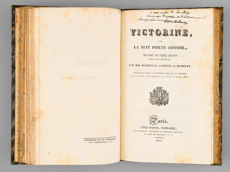 [ Recueil de 6 ouvrages dont 5 pièces de Dupeuty en éditions originales et dont 3 dédicacés par l'auteur ] Le Procès d'un Maréchal de France, 1815 ; ...