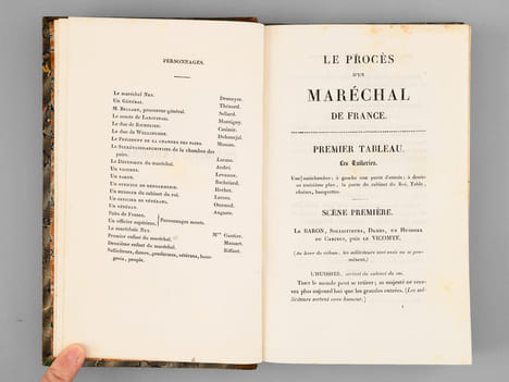 [ Recueil de 6 ouvrages dont 5 pièces de Dupeuty en éditions originales et dont 3 dédicacés par l'auteur ] Le Procès d'un Maréchal de France, 1815 ; ...