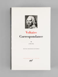 Correspondance III (janvier 1749 - décembre 1753). Edition Théodore Bestermann.