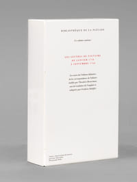 Correspondance V (janvier 1758 - septembre 1760). Edition Théodore Bestermann.