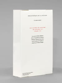 Correspondance VII (janvier 1763 - mars 1765). Edition Théodore Bestermann.
