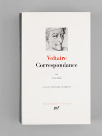 Correspondance VII (janvier 1763 - mars 1765). Edition Théodore Bestermann.