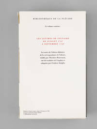 Correspondance IX (juillet 1767 - septembre 1769). Edition Théodore Bestermann.