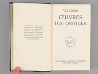 Oeuvres historiques