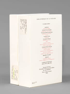 Oeuvres complètes (2 tomes, complet) : Tome I ; Tome II. GARCIA LORCA, Federico