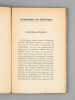 L'Alimentation des Arthritiques [ Edition originale ]. ETTERLEN, Dr. J.