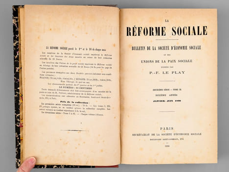 La Réforme Sociale. Bulletin de la Société d'Economie Sociale et des Unions de la Paix Sociale (Dixième Année. Deuxième Série, Tomes IX et X - Année ...