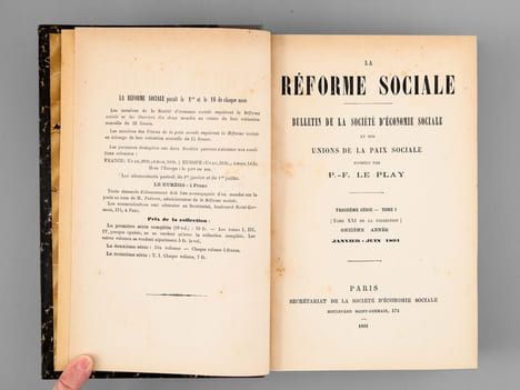 La Réforme Sociale. Bulletin de la Société d'Economie Sociale et des Unions de la Paix Sociale (Onzième Année. Troisième Série, Tomes I et II - Année ...