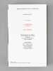 Oeuvres romanesques. Tome V :  La Ville - La Demeure ( Le Domaine ) - Les Larrons. . FAULKNER, William