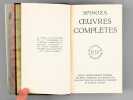 Oeuvres complètes. SPINOZA, Baruch de