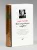 Oeuvres poétiques complètes. COCTEAU, Jean