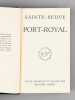Port-Royal (3 Tomes - Complet). SAINTE-BEUVE
