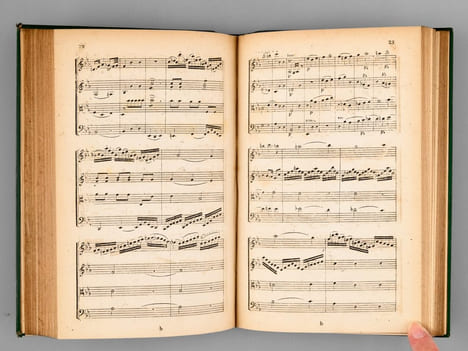 Oeuvres d'Haydn en Partitions. Quatuors (10 Tomes en 5 Volumes - Complet). HAYDN, Joseph ; (LOBRY)