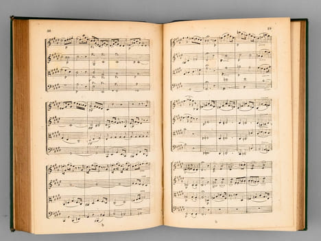 Oeuvres d'Haydn en Partitions. Quatuors (10 Tomes en 5 Volumes - Complet). HAYDN, Joseph ; (LOBRY)