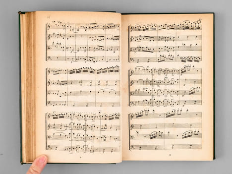 Oeuvres d'Haydn en Partitions. Quatuors (10 Tomes en 5 Volumes - Complet). HAYDN, Joseph ; (LOBRY)