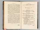 Leitfaden der Entwickelung der philosophischen Prinzipien des burgerlichen und peinlichen Rechts [ Edition originale - Originalausgabe ]. SCHULZE, ...