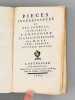 Pi&egrave;ces int&eacute;ressantes et peu connues, pour servir &agrave; l'Histoire et &agrave; la Litt&eacute;rature, par M. D.L.P. (Tomes 1, 3, 4, 5, 6, 7, 8 : 7 tomes sur 8) . ...