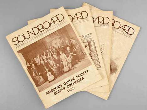 The Soundboard. Quarterly Newsletter of the Guitar Foundation of America. [ Complete from n° 1, Vol. I February 1974 to n° 4, Vol XI, Winter 1984/85 - ...