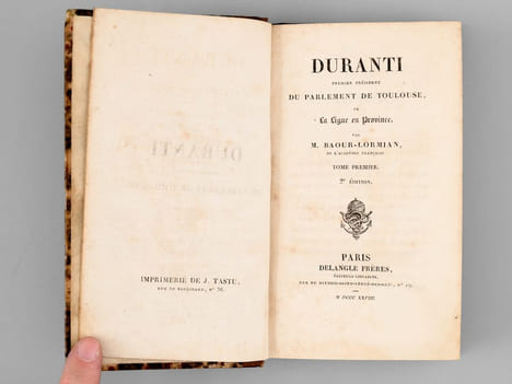 Duranti premier Président du Parlement de Toulouse, ou La Ligue en Province (4 Tomes - Complet). BAOUR-LORMIAN, Pierre