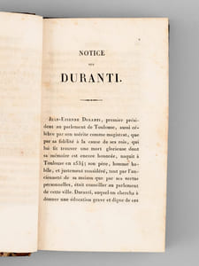 Duranti premier Président du Parlement de Toulouse, ou La Ligue en Province (4 Tomes - Complet)