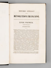 Histoire Générale de la Révolution Française, de l'Empire, de la Restauration, de la Monarchie de 1830 (4 Tomes - Complet) Jusques et compris 1840