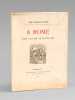 A Rome vers l'an 60 de notre ère [ Edition originale - Livre dédicacé par l'auteur ]. BORDES DE FORTAGE, Louis de
