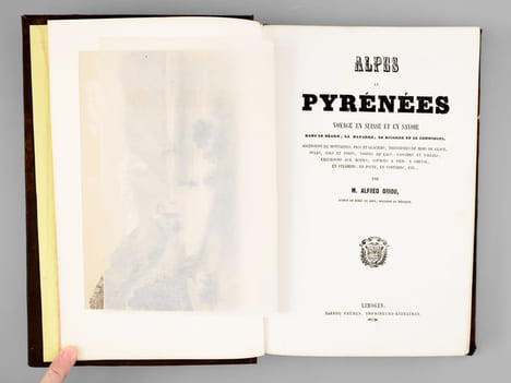 Alpes et Pyrénées. Voyage en Suisse et en Savoie, dans le Béarn, la Navarre, le Bigorre et le Comminges, Ascensions de montagnes, Pics et Glaciers, ...