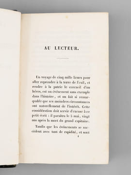 Lettres de l'Expédition de Sainte-Hélène en 1840 [ Edition originale ] [ Suivi de : ] Le Spectre Rouge de 1852 [ Edition originale ] [ Suivi de : ] La ...